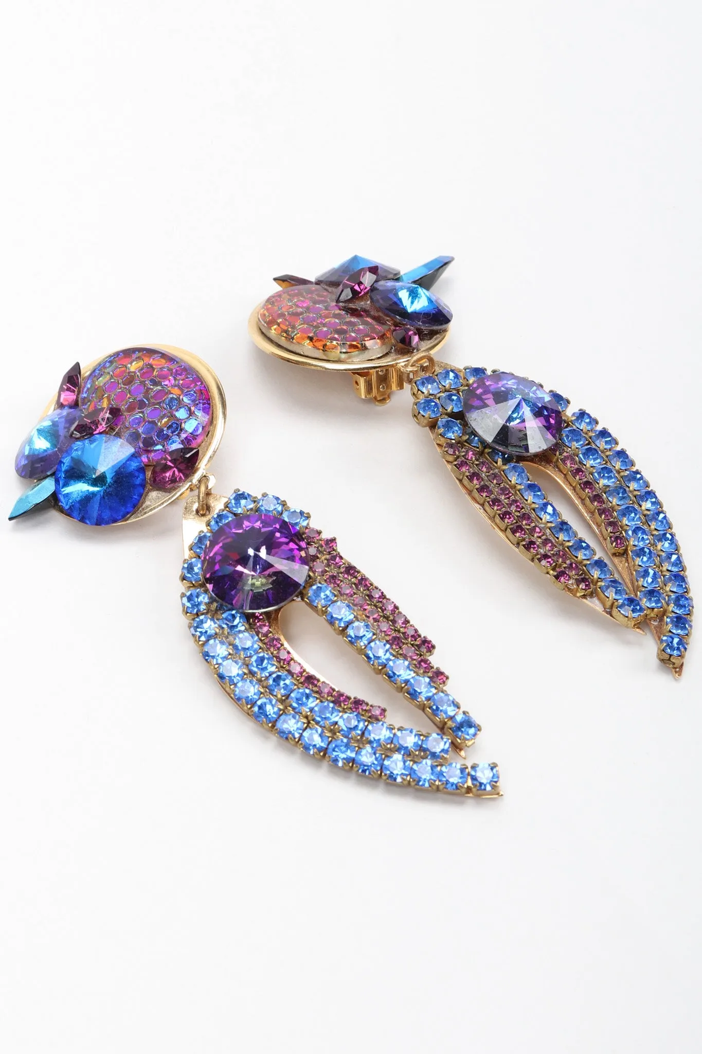 Crystal Claw Earrings