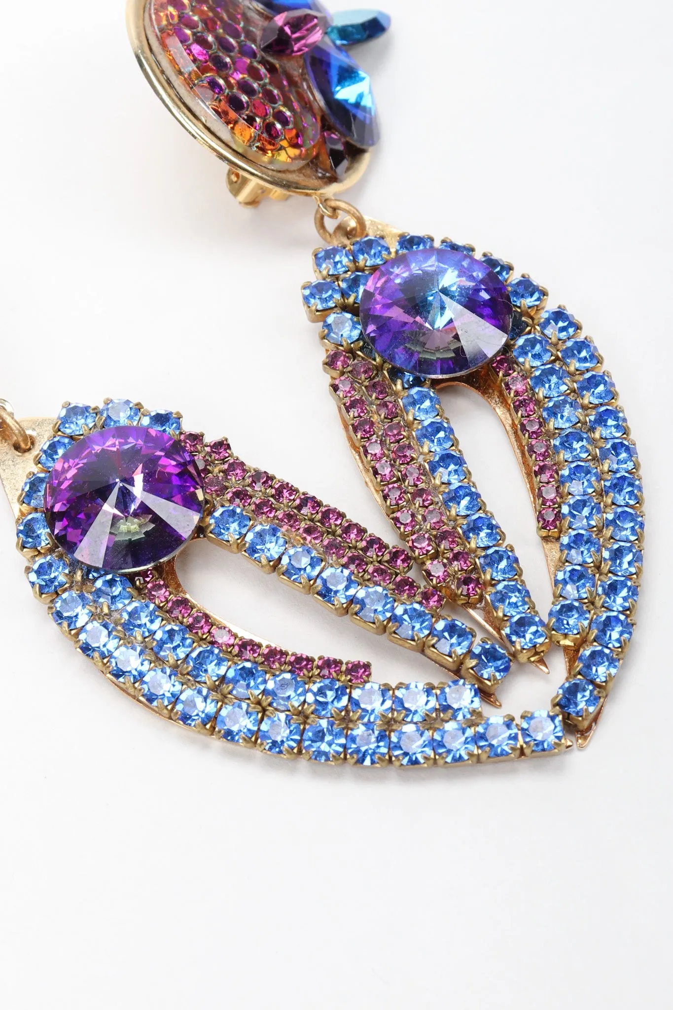 Crystal Claw Earrings