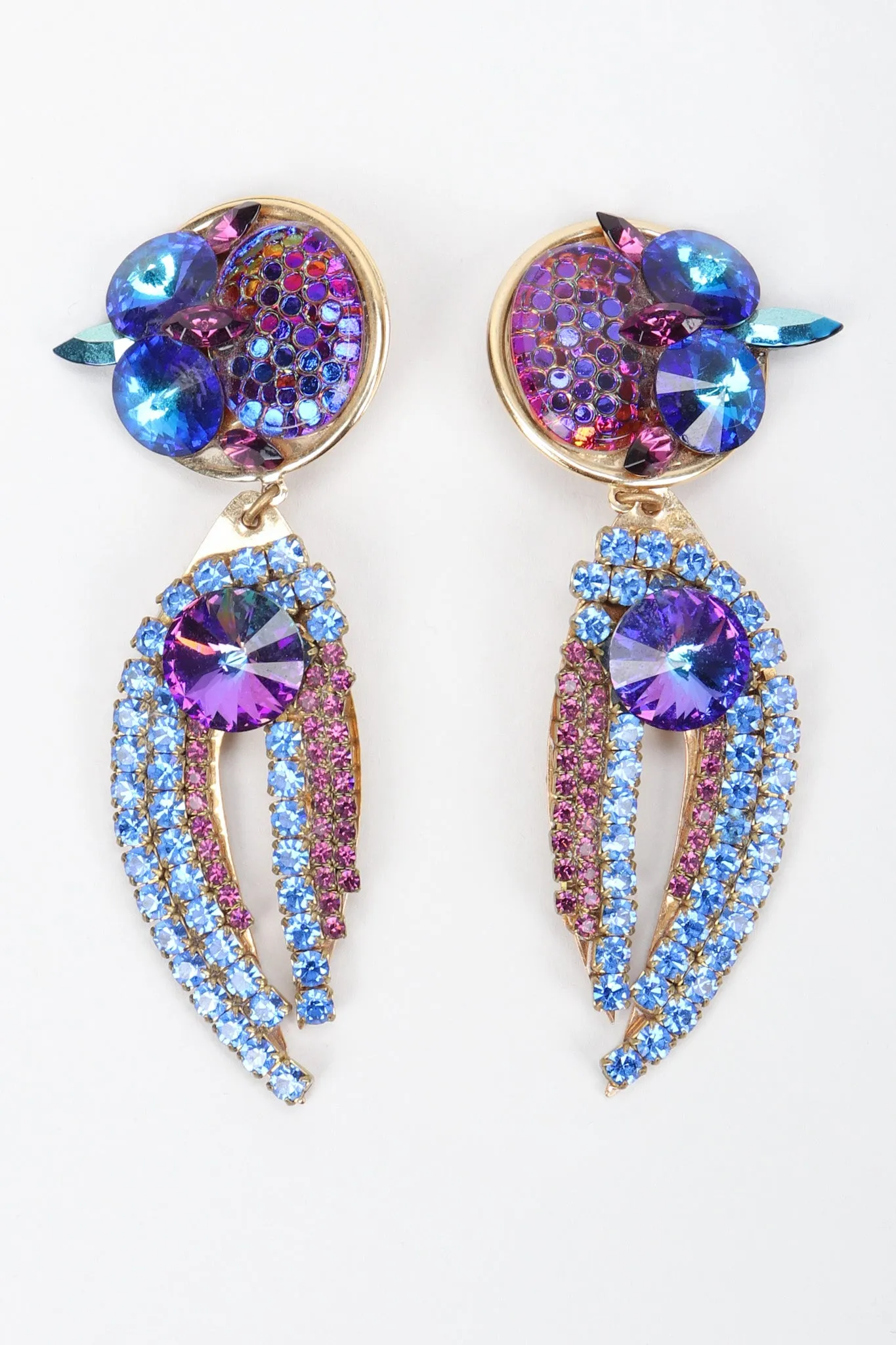 Crystal Claw Earrings