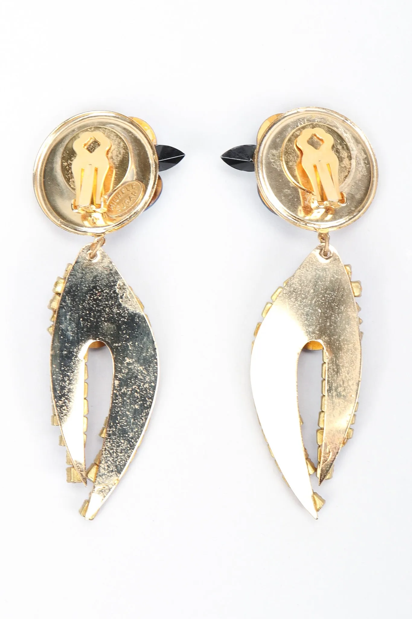 Crystal Claw Earrings