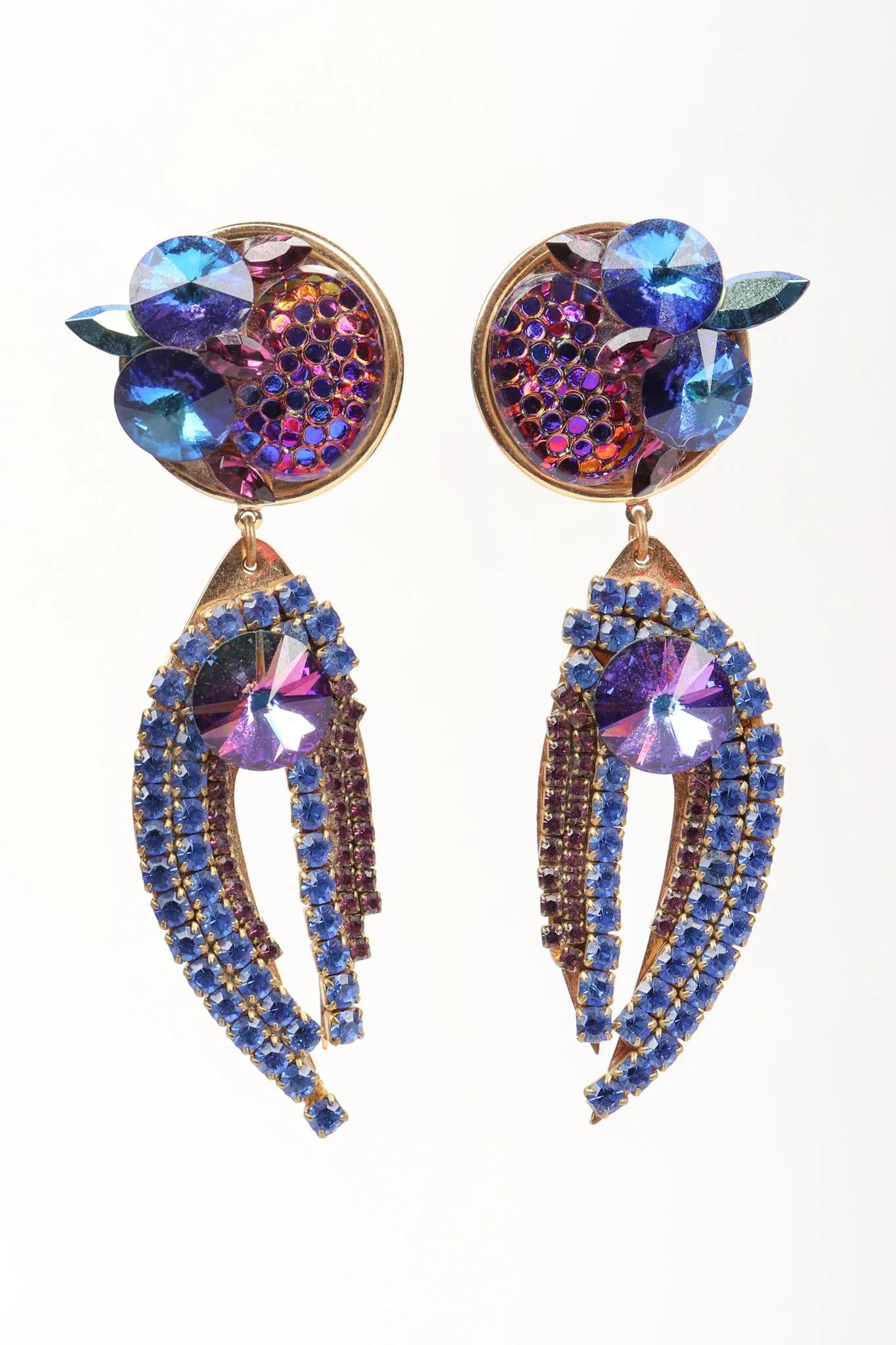 Crystal Claw Earrings