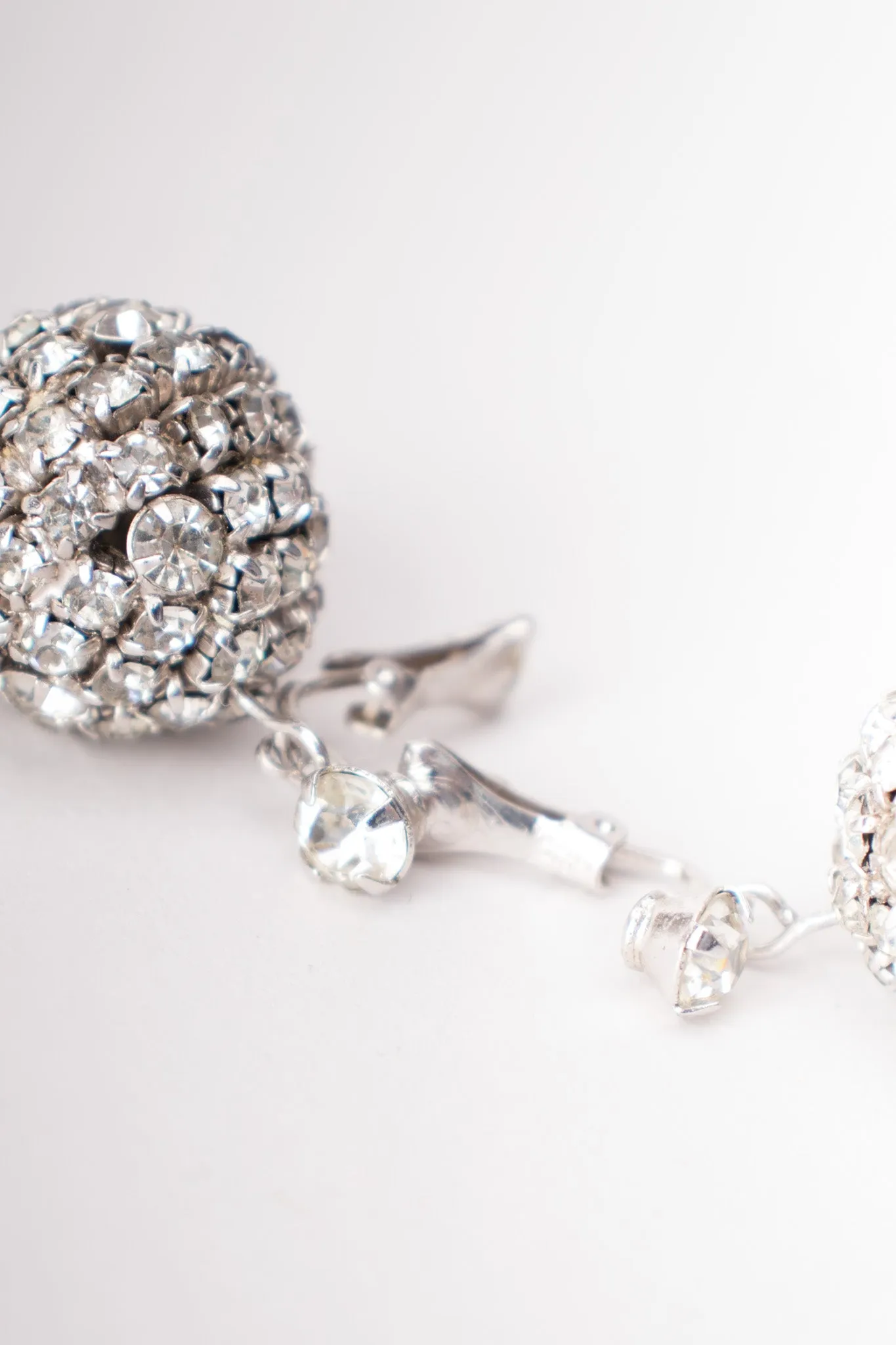 Crystal Disco Ball Earrings & Bracelet Set
