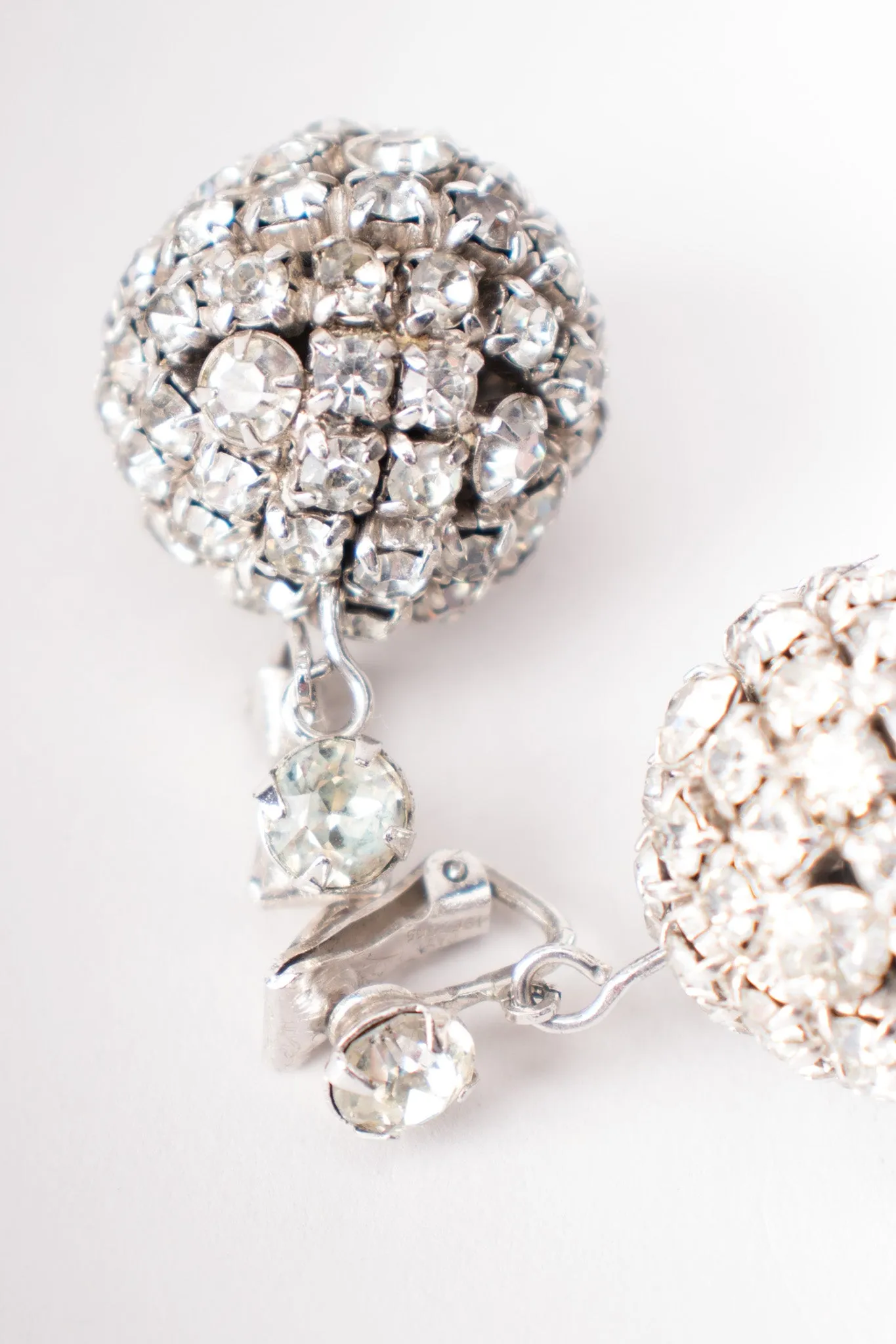 Crystal Disco Ball Earrings & Bracelet Set