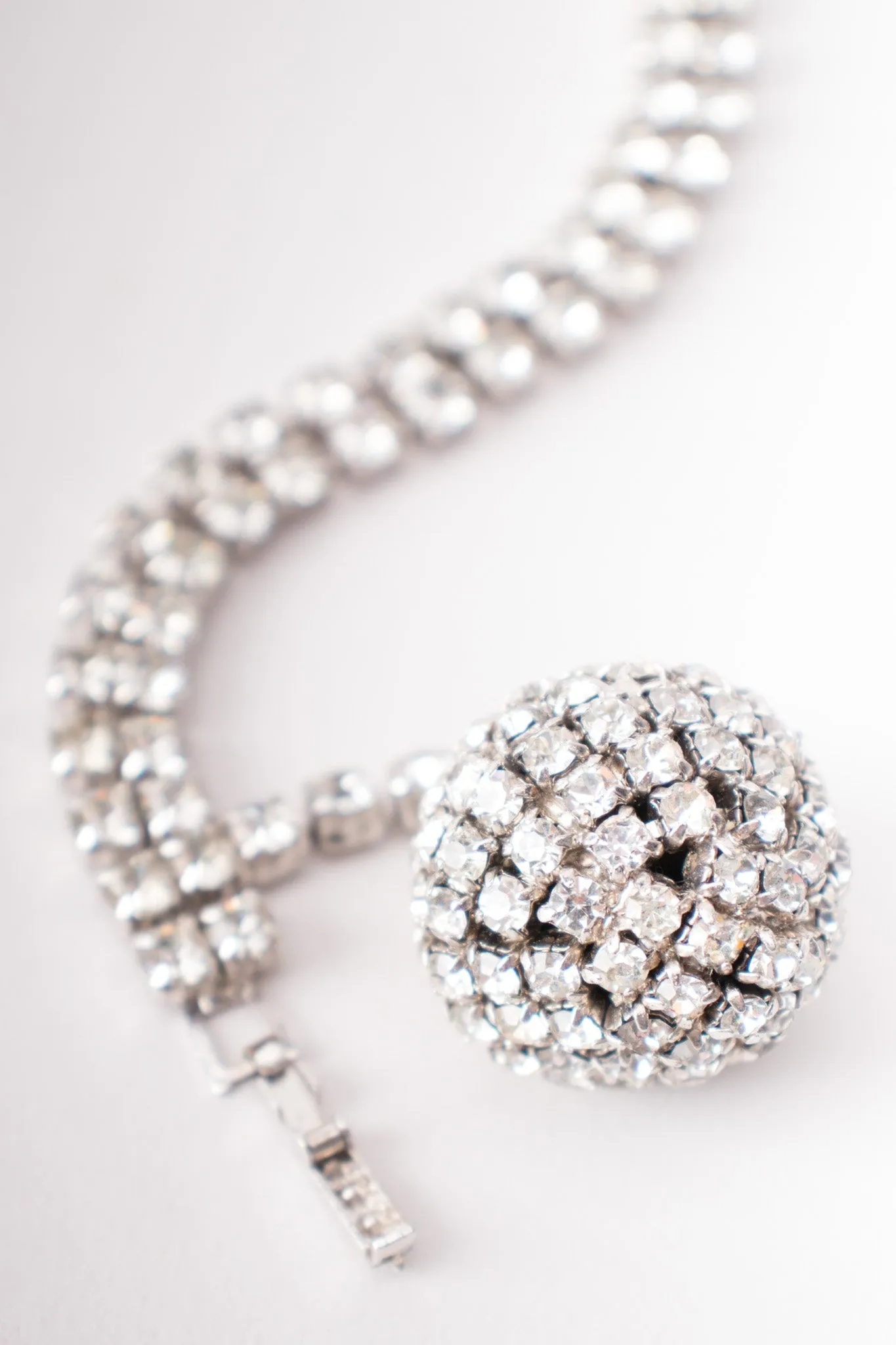 Crystal Disco Ball Earrings & Bracelet Set