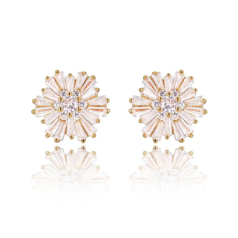 Crystal Stud Earrings