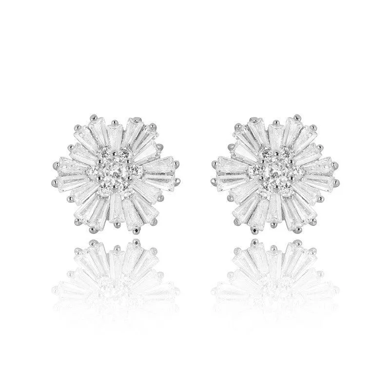 Crystal Stud Earrings