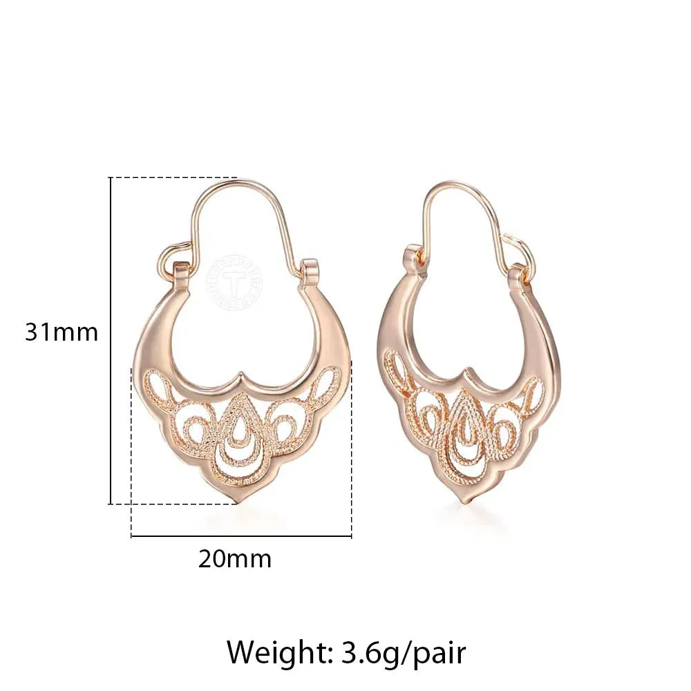 Cut Out Ball Dangle Earrings