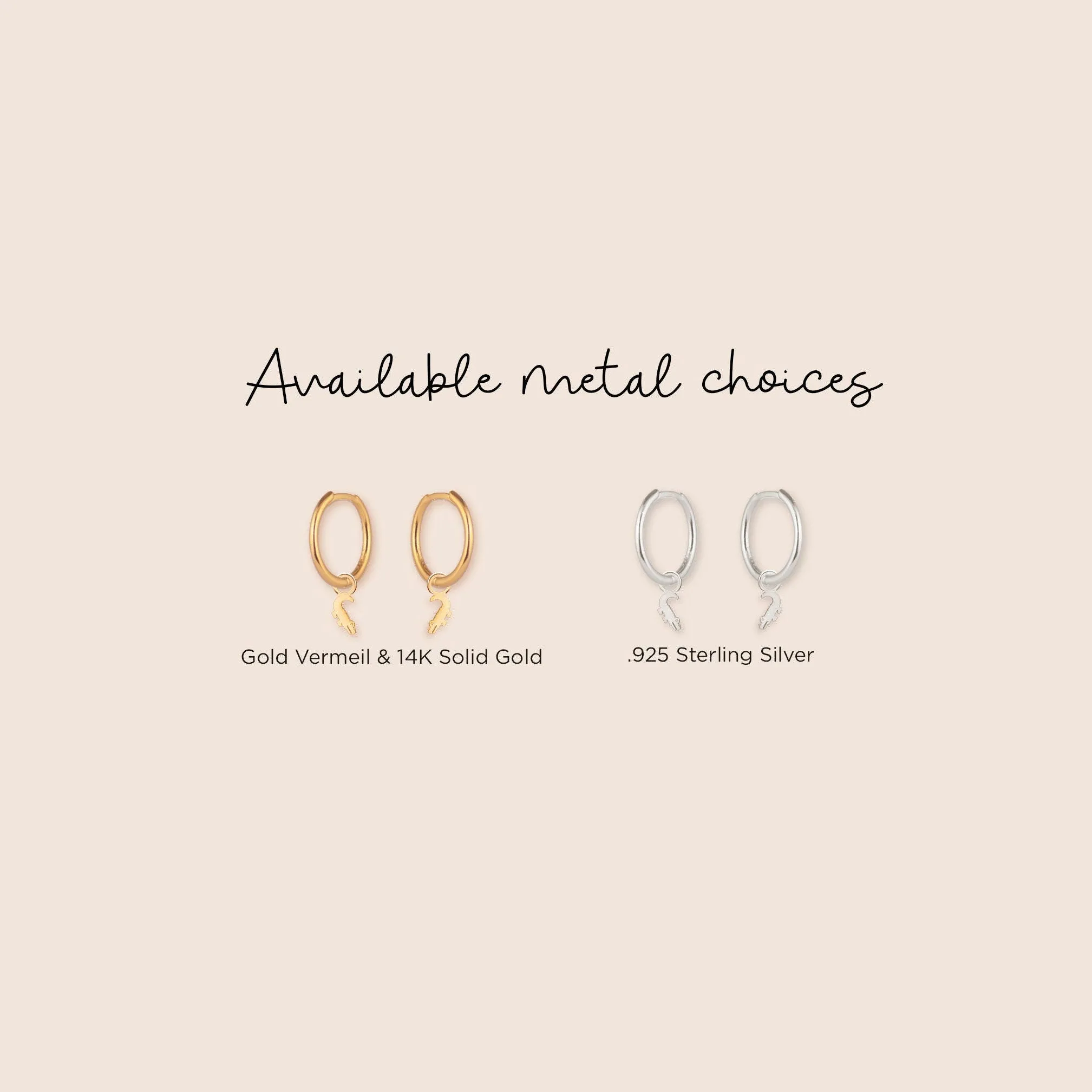 Dainty Crocodile Charm