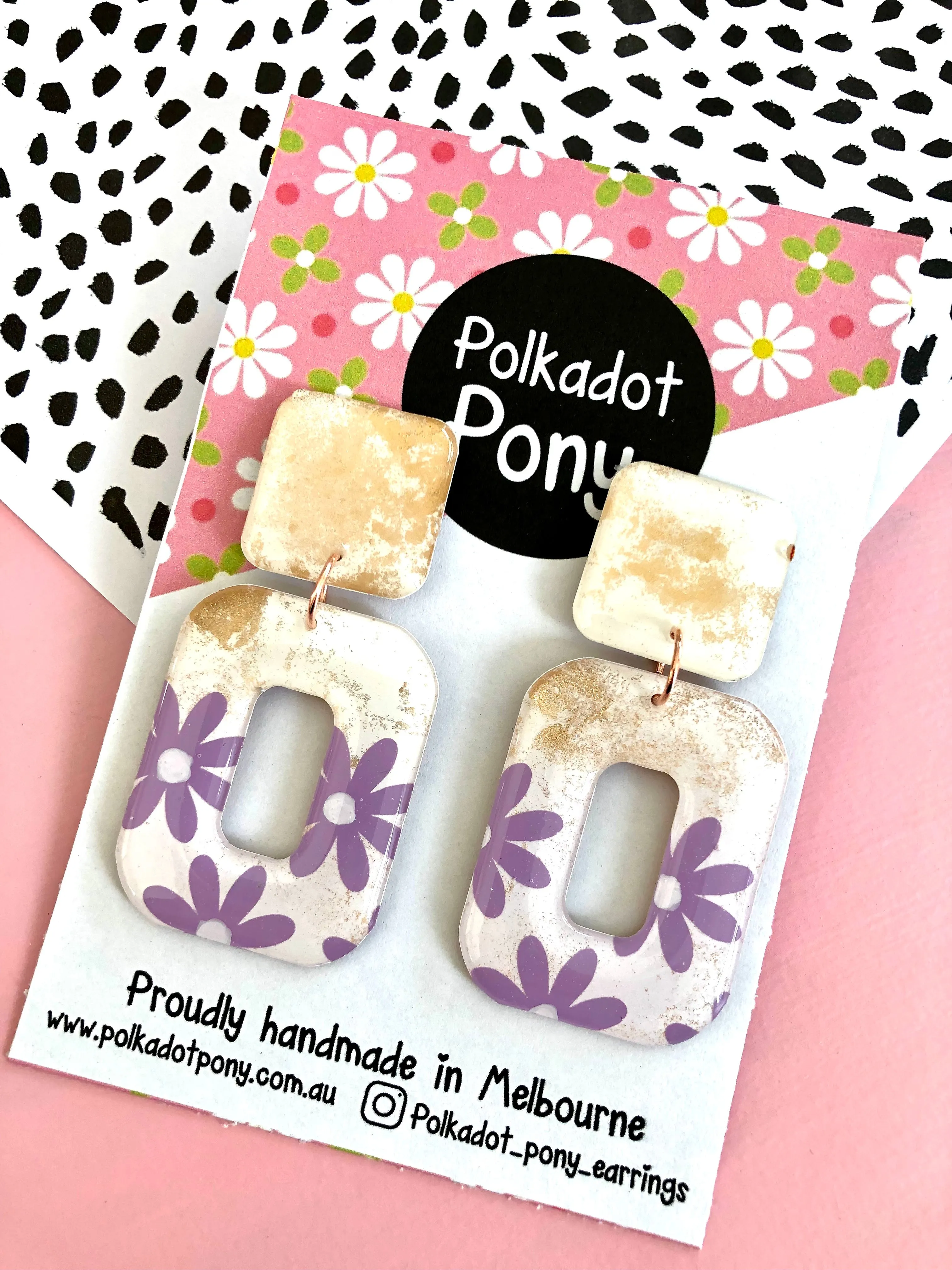 Daisy Percher - Lilac -  Leather Percher - MM428