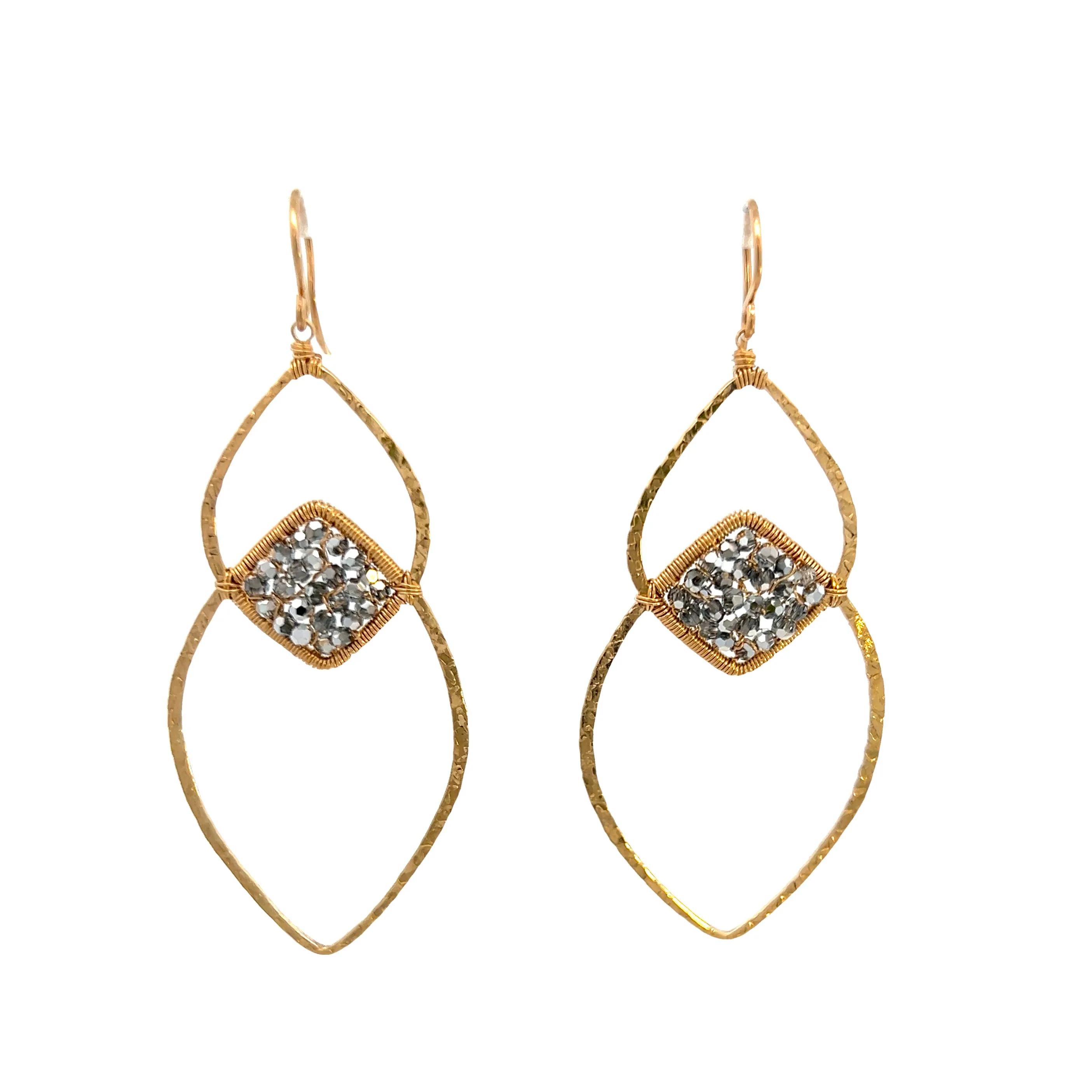 Dana Kellin Collection Crystal Earrings