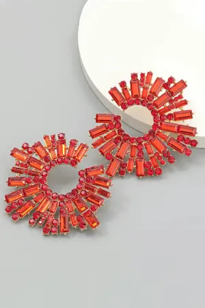 Davian Sunflower Diamond Earrings