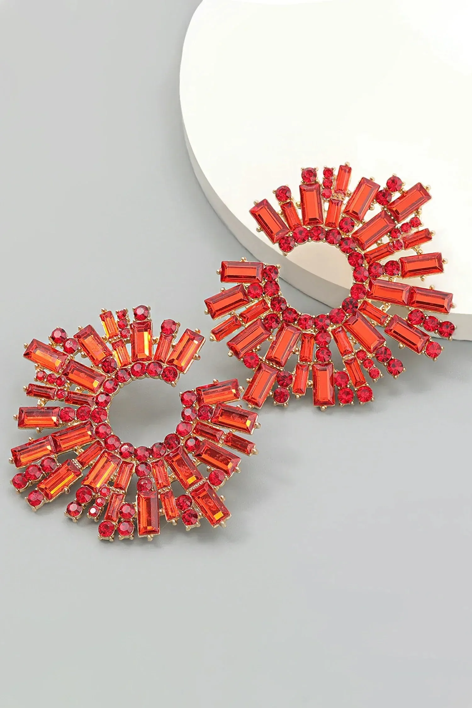 Davian Sunflower Diamond Earrings