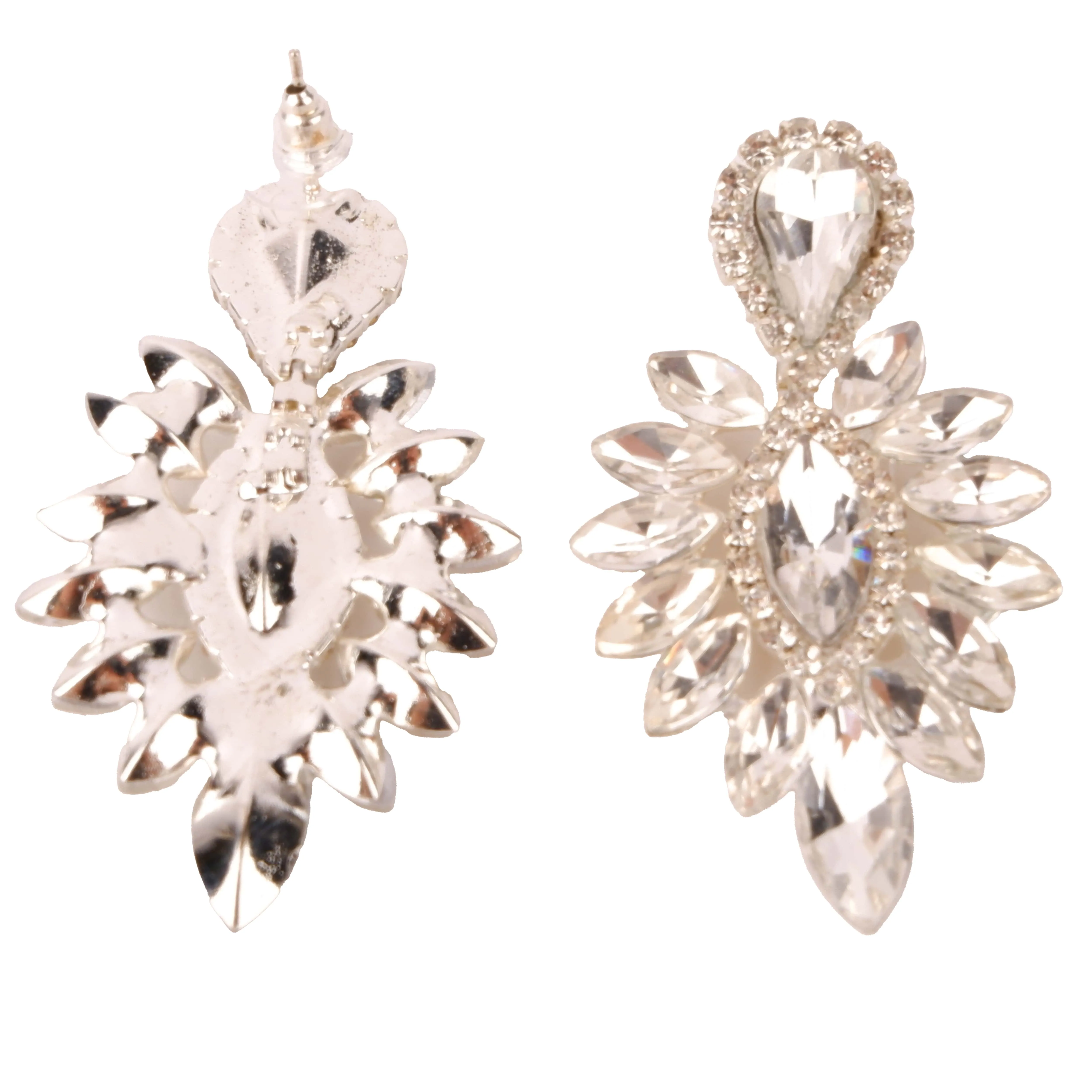Delicate Crystal Stone Earrings