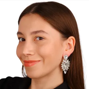 Delicate Crystal Stone Earrings
