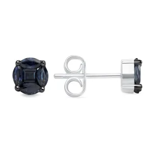 Delora Blue Sapphire Earrings