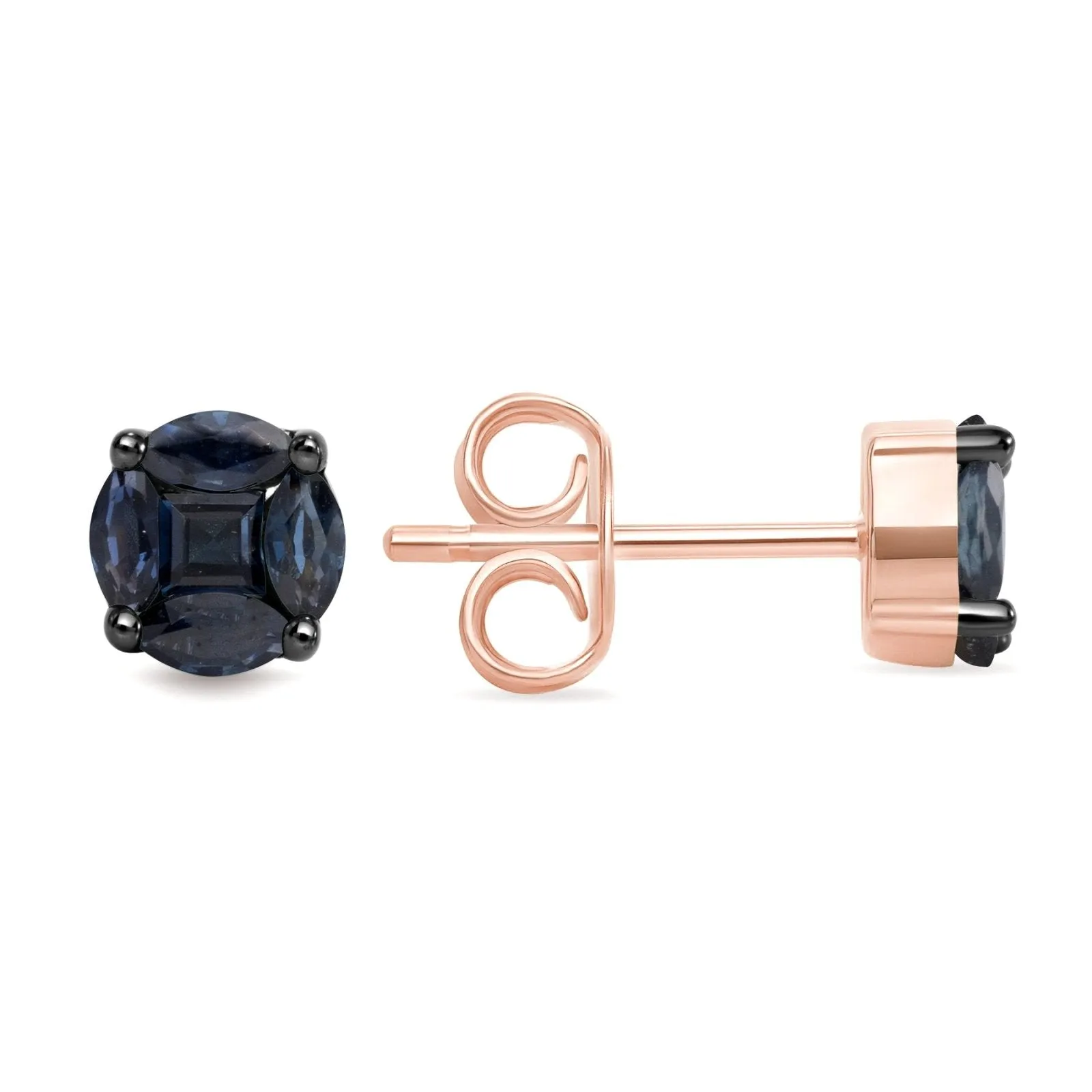 Delora Blue Sapphire Earrings