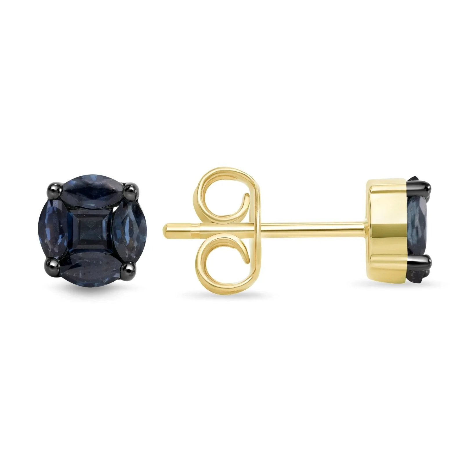 Delora Blue Sapphire Earrings