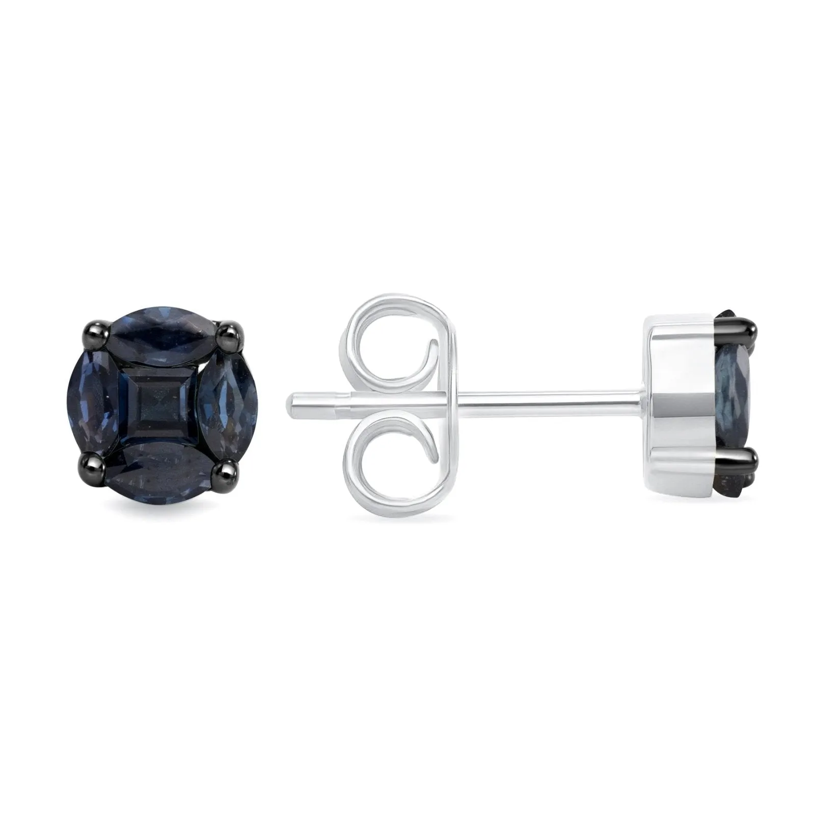 Delora Blue Sapphire Earrings