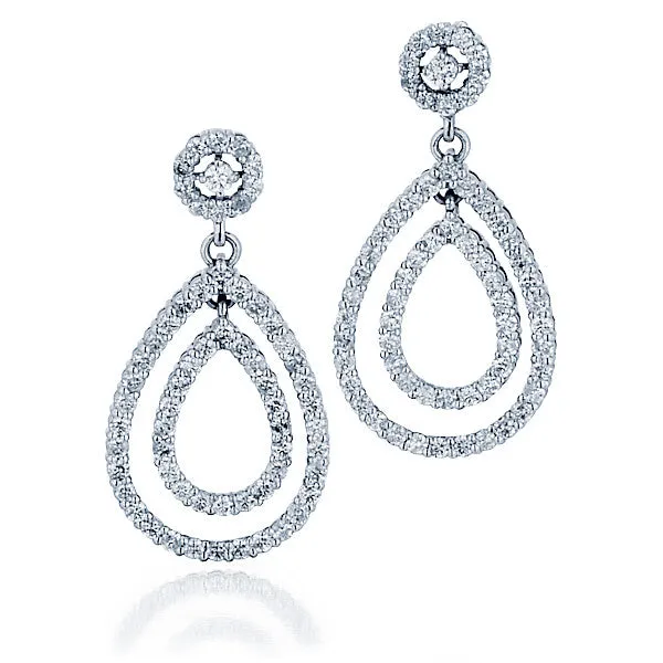 Diamond Chandelier Earrings