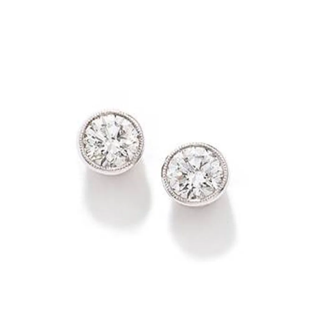 Diamond Stud Earrings