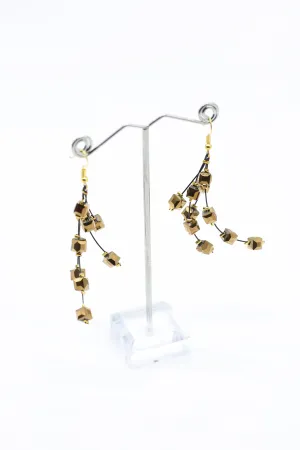 Diana Bronze Sparkle Earrings