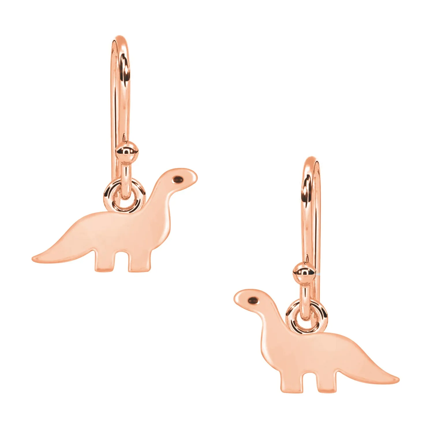 Dinosaur Dangle Earrings Brachiosaurus Dangle Earrings 925 Sterling Silver Dinosaur Earrings Animal Earrings
