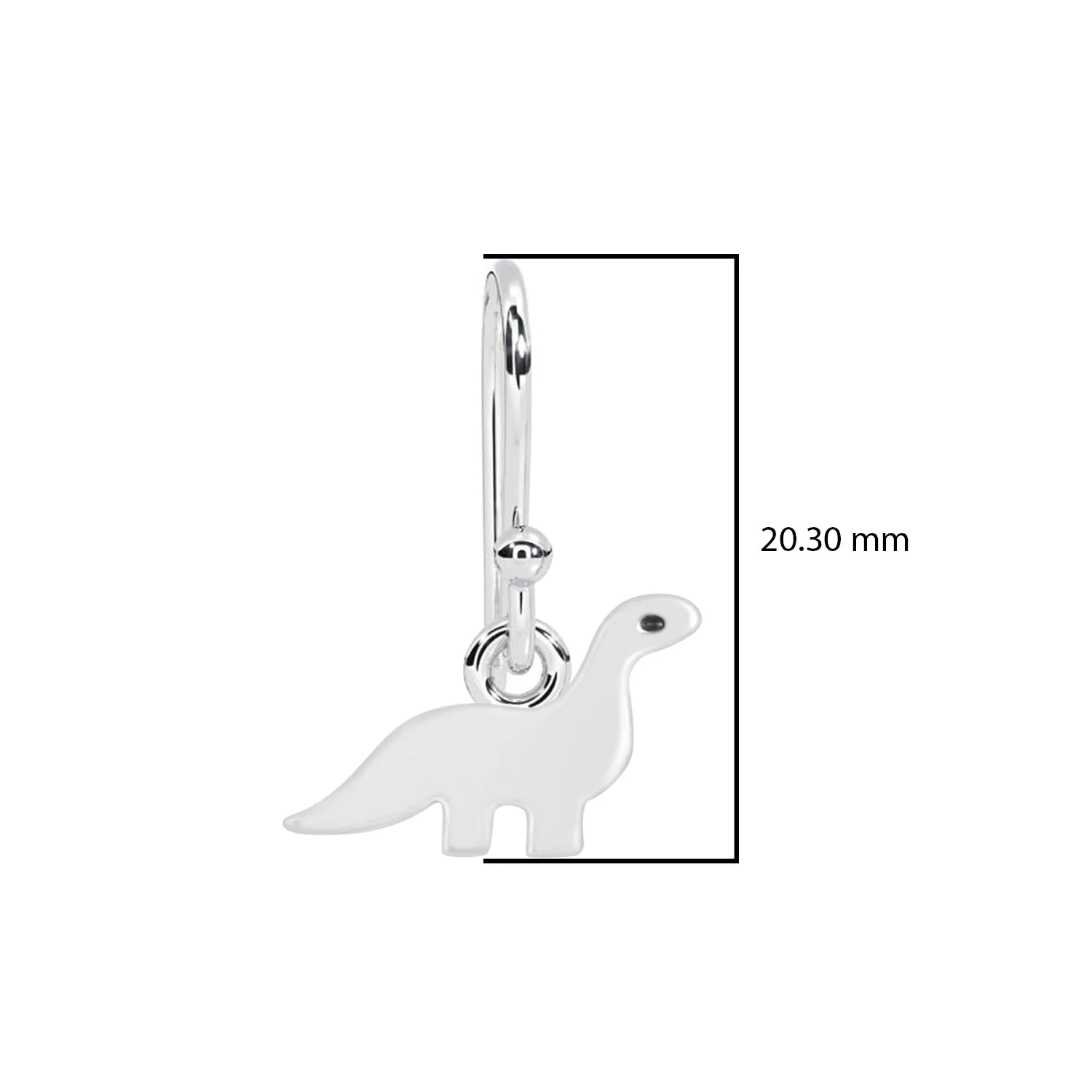 Dinosaur Dangle Earrings Brachiosaurus Dangle Earrings 925 Sterling Silver Dinosaur Earrings Animal Earrings