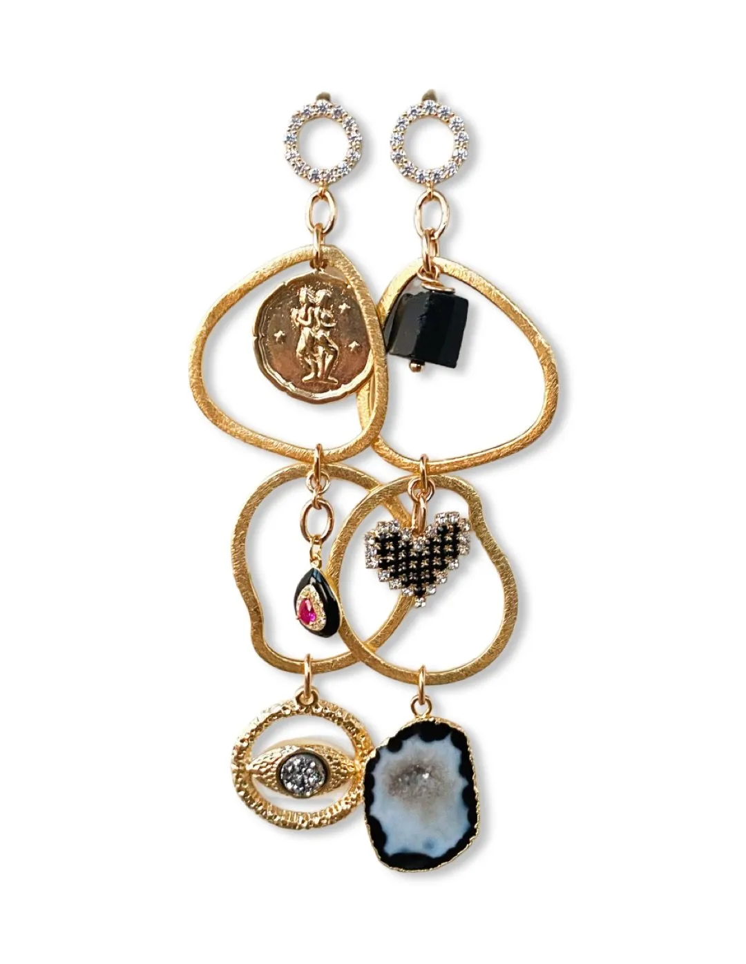 Dorothea Charm Earrings