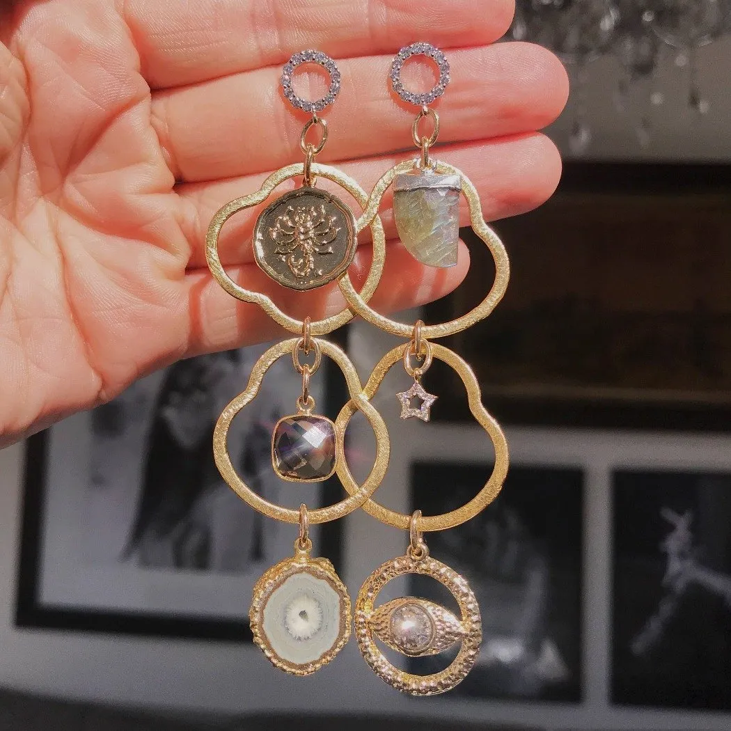 Dorothea Charm Earrings