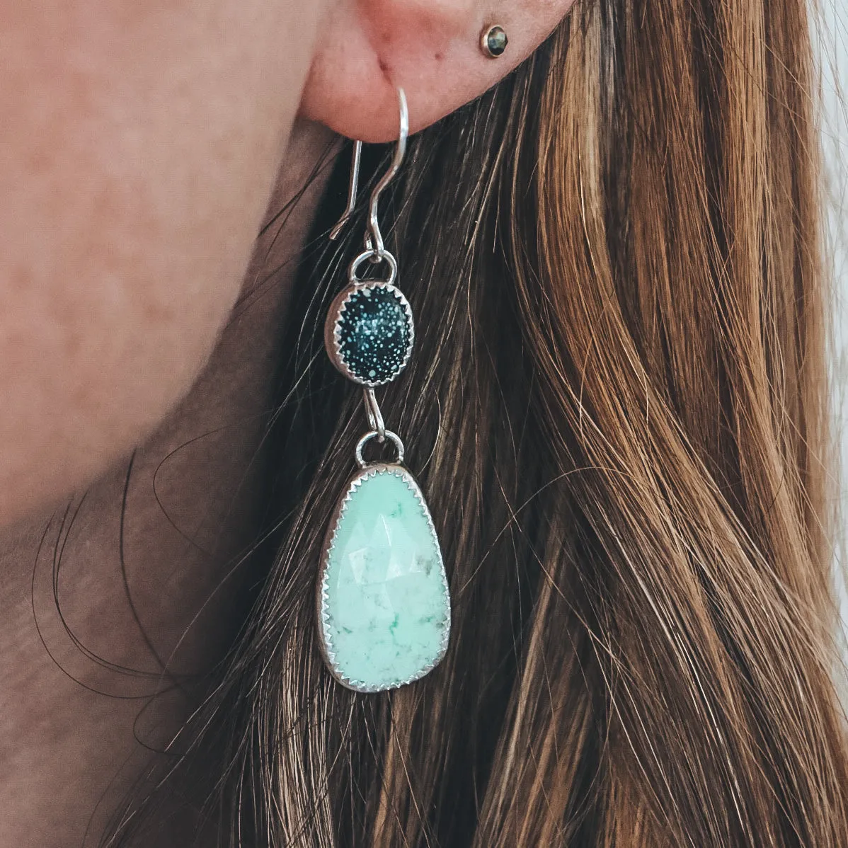 Double Cascade Earrings