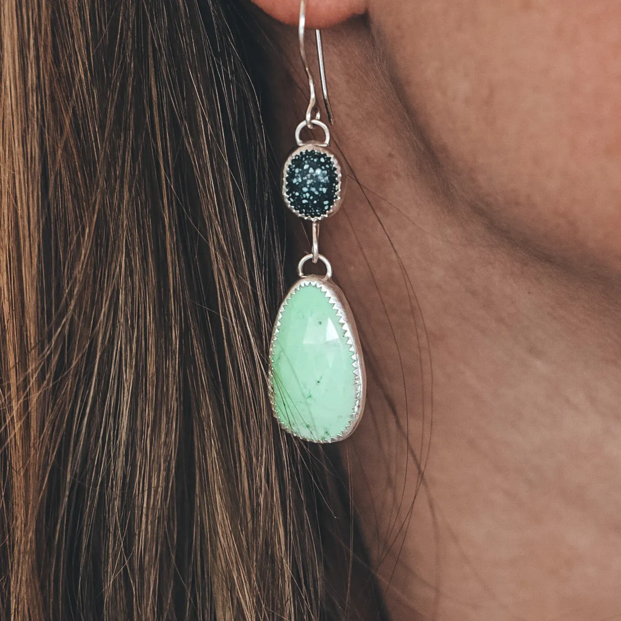 Double Cascade Earrings