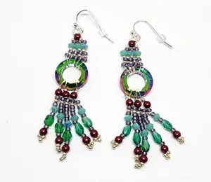 Dragonfly Garden Earrings (special order - sold out)