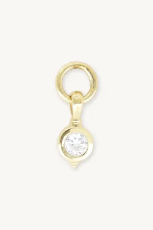 Drop Gold Charm