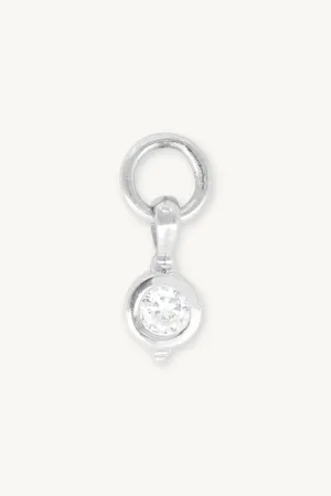 Drop Silver Charm