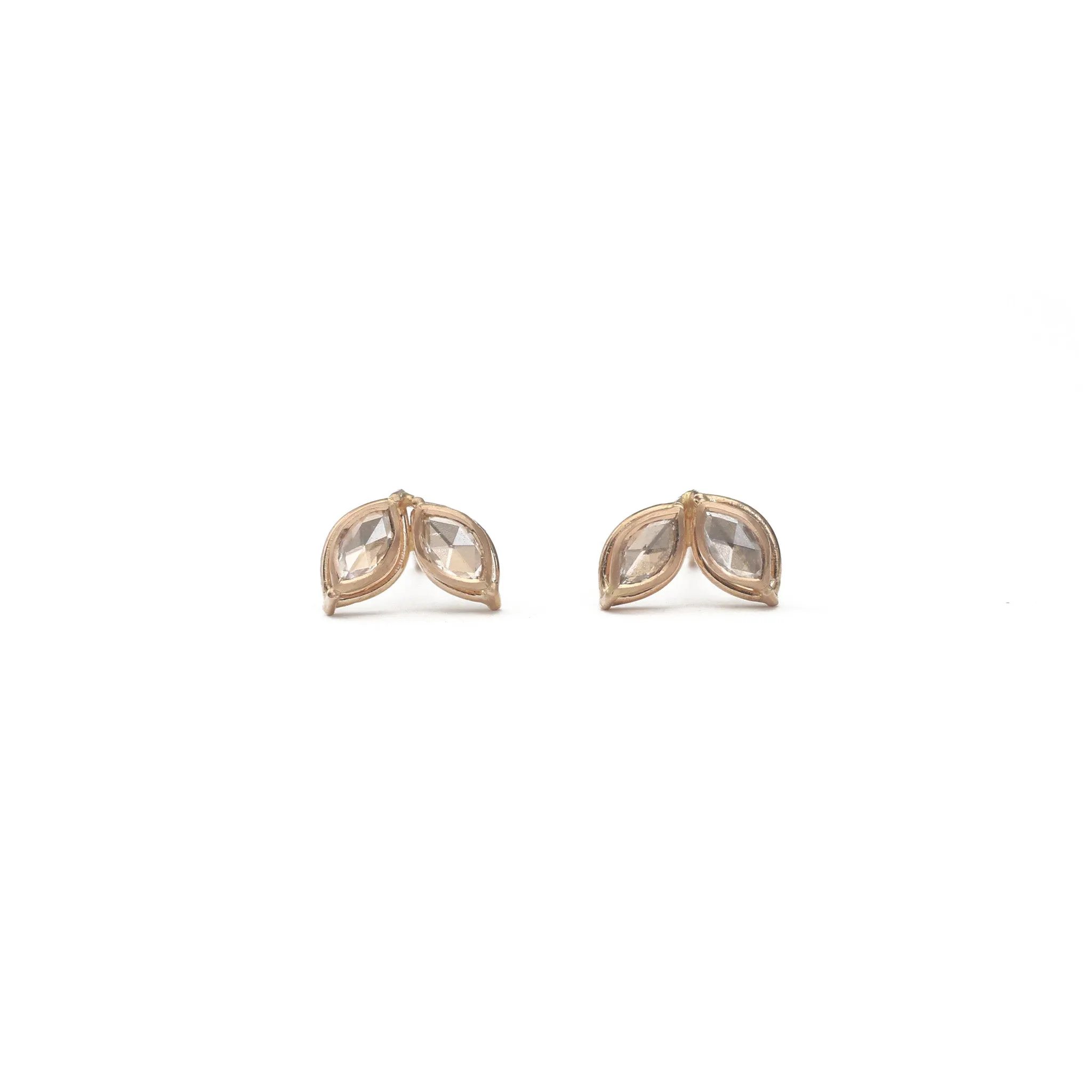 Dual Marquis Diamond Earrings