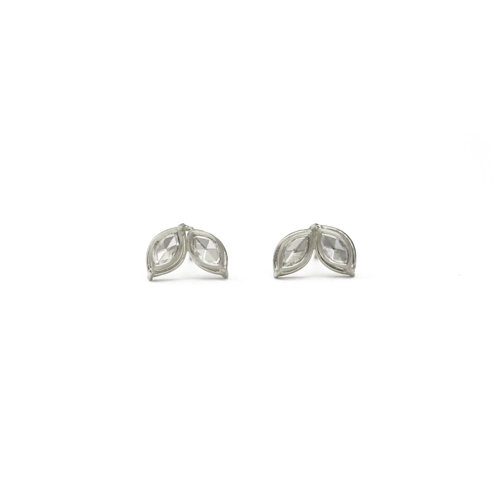 Dual Marquis Diamond Earrings