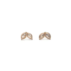Dual Marquis Diamond Earrings