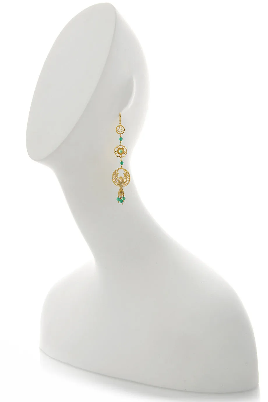 EAGLE Gold Earrings