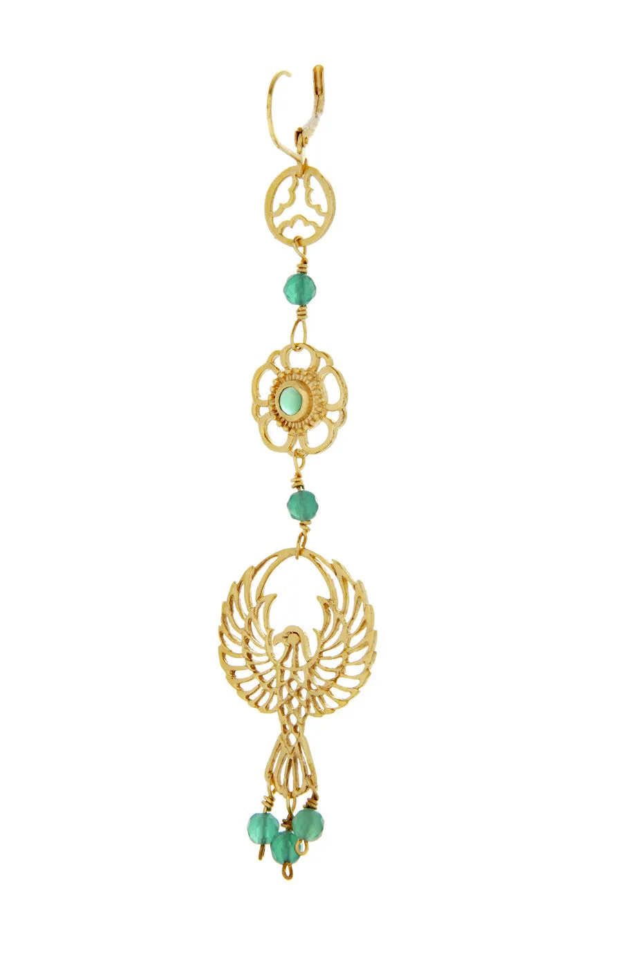 EAGLE Gold Earrings