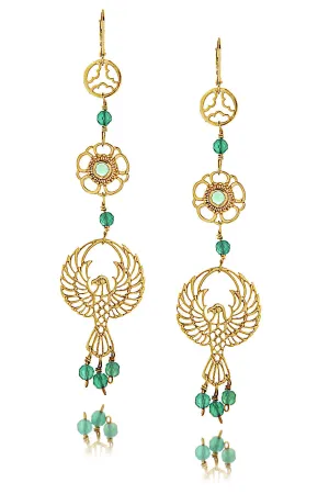EAGLE Gold Earrings