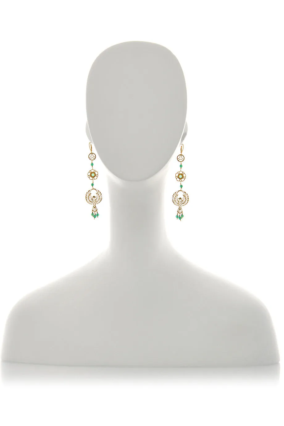 EAGLE Gold Earrings