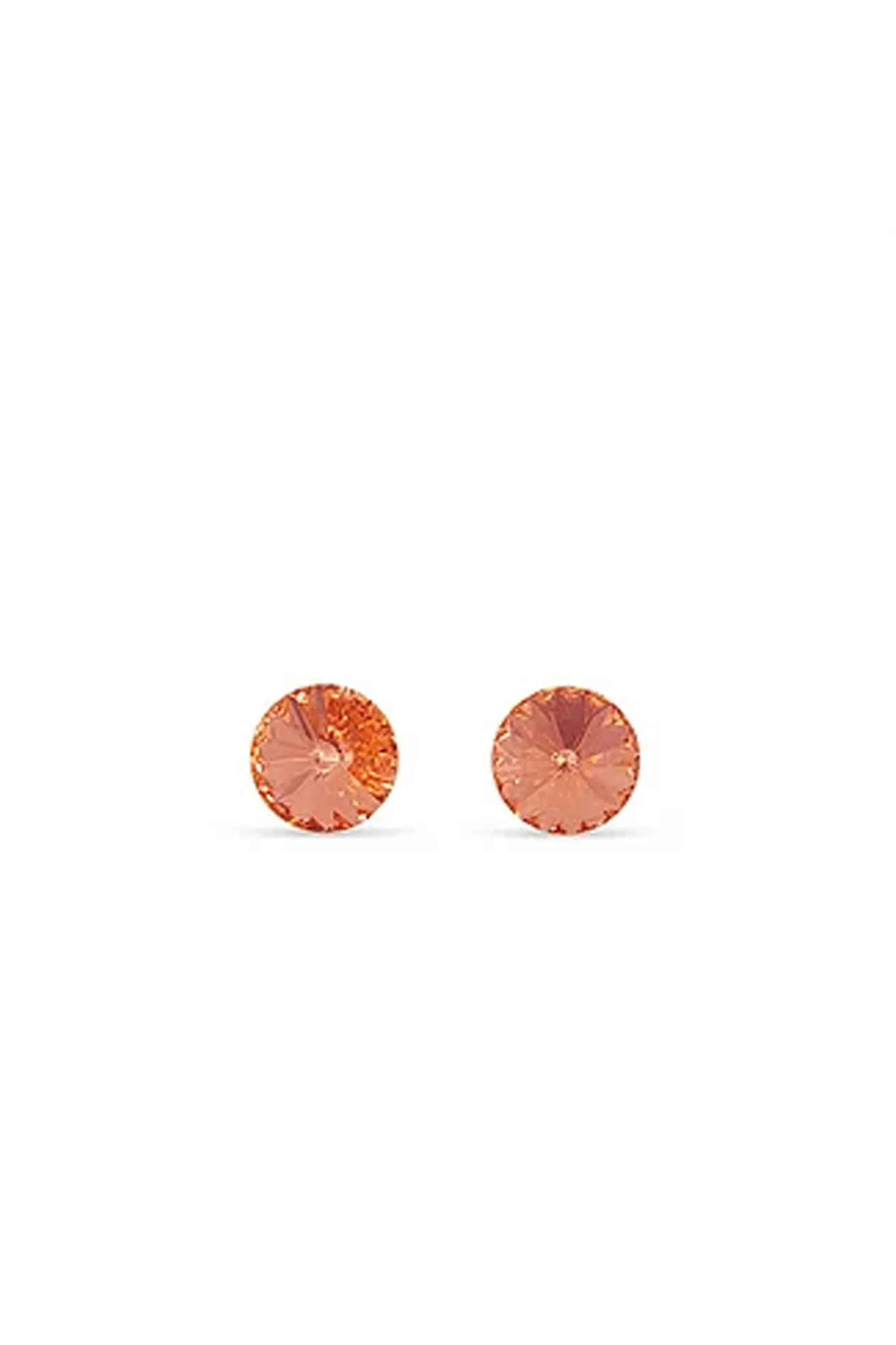 EarSense ES-C23 Light Peach Rivoli Studs