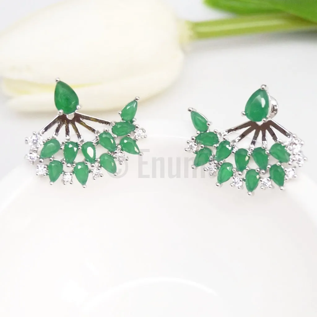 Emerald Studs / Earrings