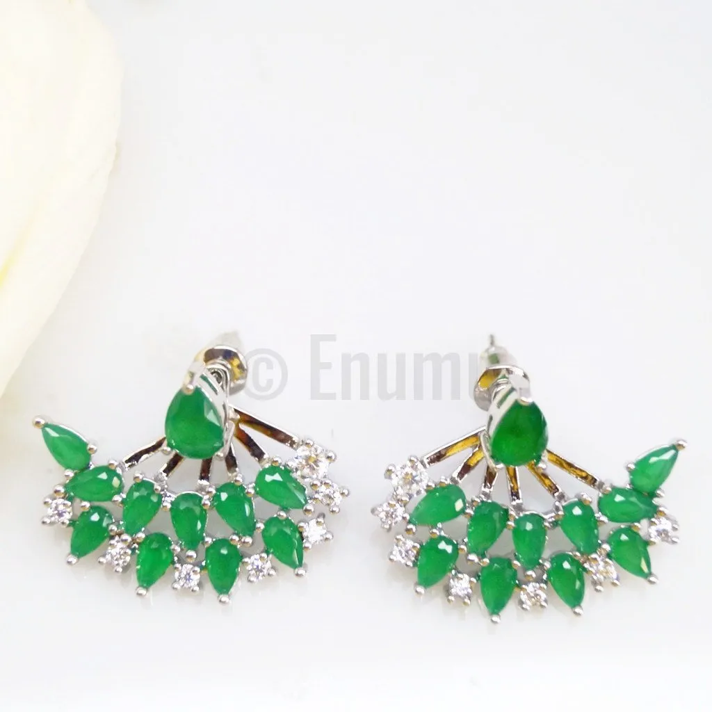 Emerald Studs / Earrings