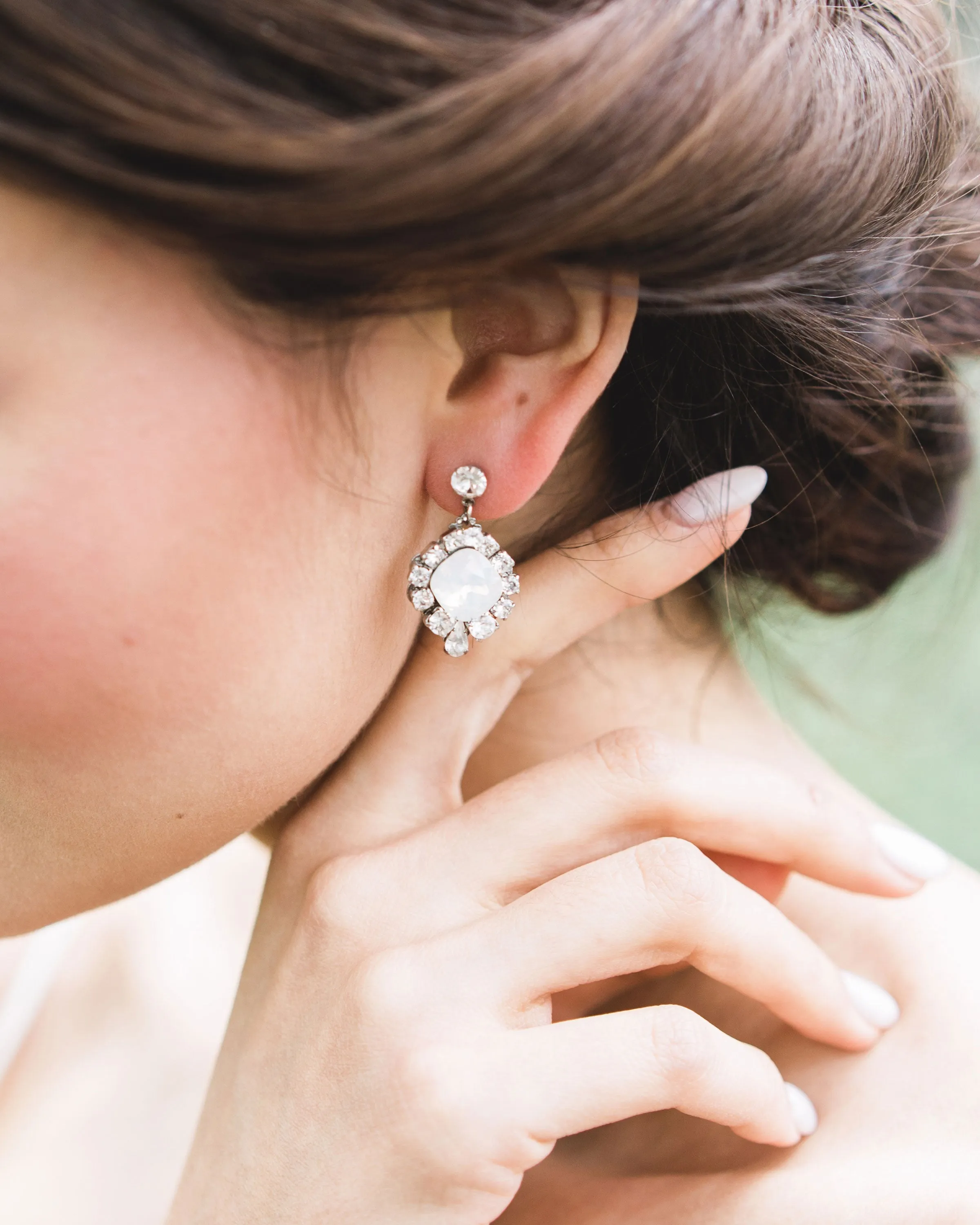 Enchanted Crystal Drop Earrings