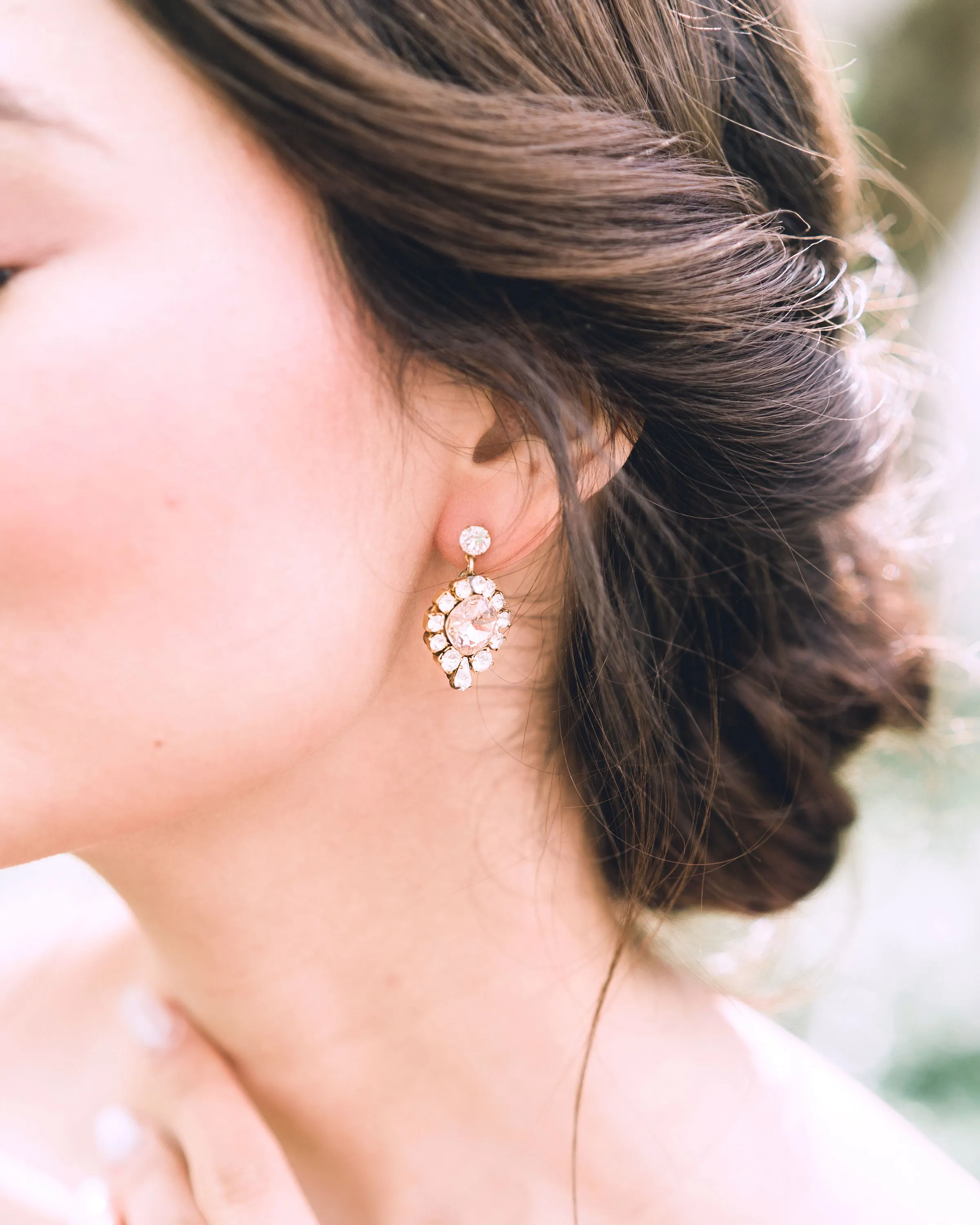Enchanted Crystal Drop Earrings