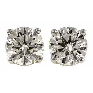 Estate Diamond Stud Earrings, 2.02ctw.