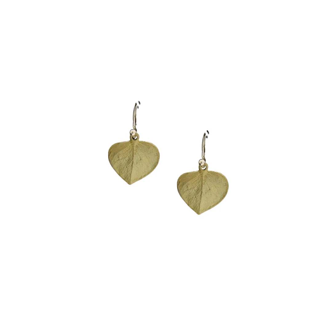 Eucalyptus Leaf Drop Earrings
