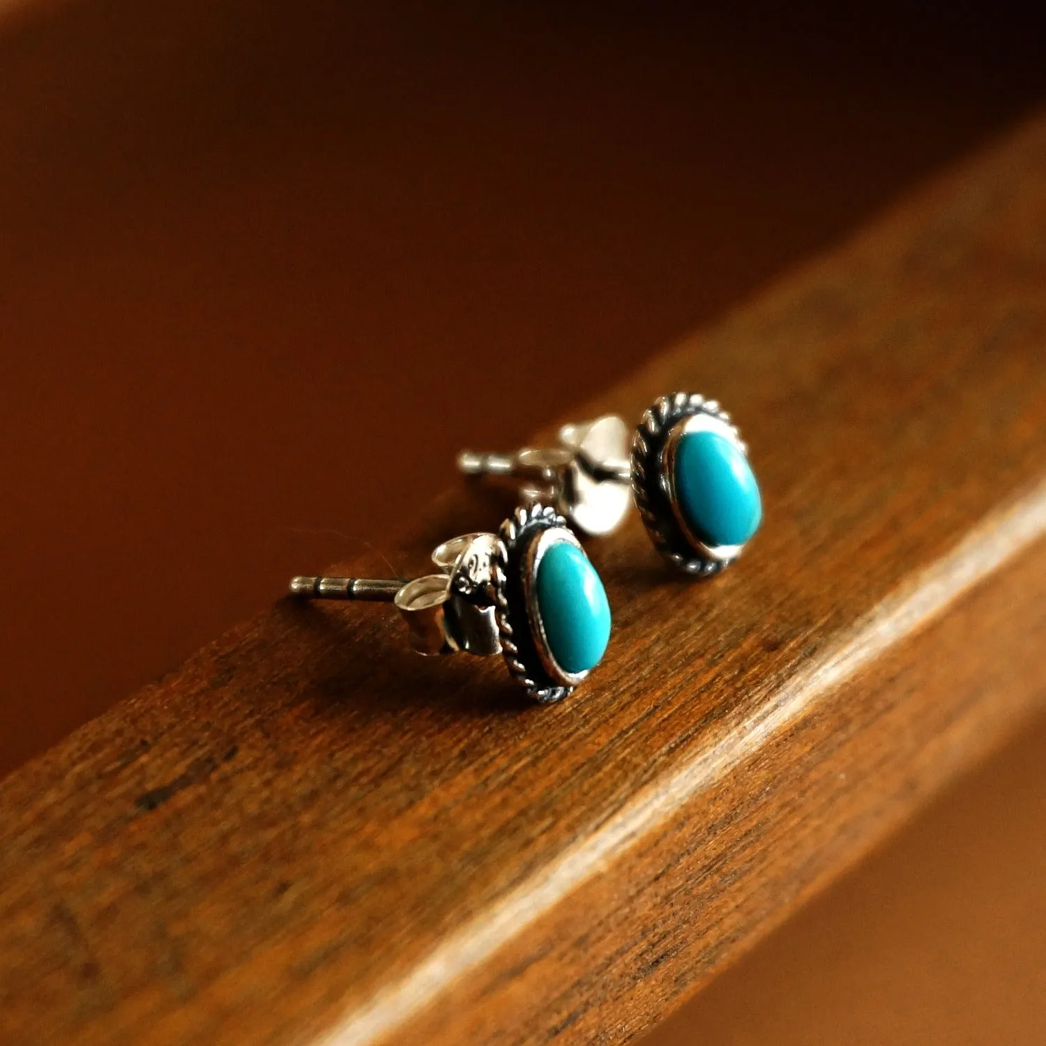 Fala Turquoise Stud Earrings