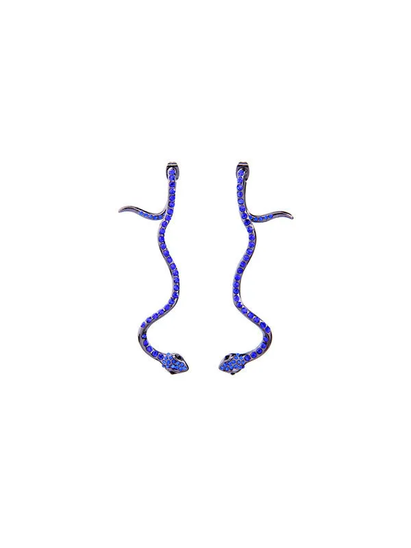 Fashion Snake-shaped Long Earrings